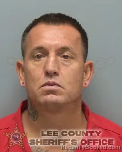 Booking photo from Lee County, Florida