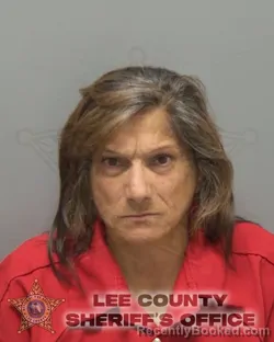 Booking photo from Lee County, Florida