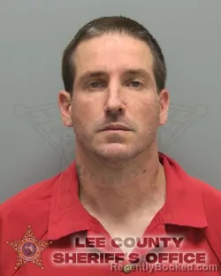 Booking photo from Lee County, Florida
