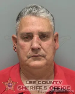 Booking photo from Lee County, Florida