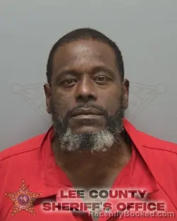 Booking photo from Lee County, Florida