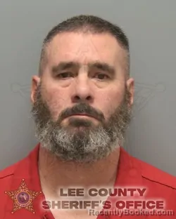 Booking photo from Lee County, Florida