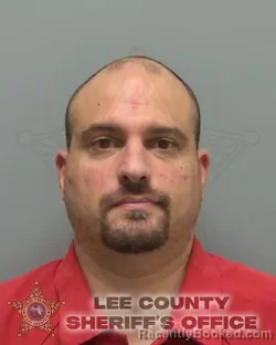 Booking photo from Lee County, Florida
