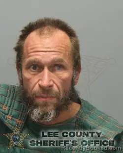 Booking photo from Lee County, Florida