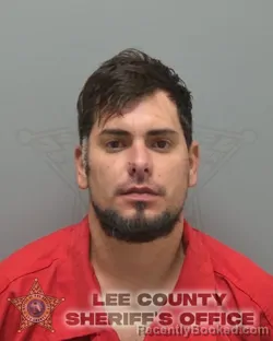 Booking photo from Lee County, Florida