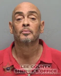 Booking photo from Lee County, Florida