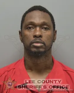 Booking photo from Lee County, Florida