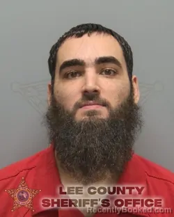 Booking photo from Lee County, Florida