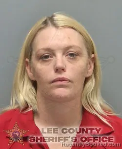 Booking photo from Lee County, Florida