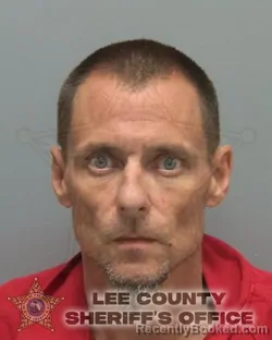 Booking photo from Lee County, Florida