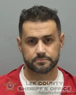 Booking photo from Lee County, Florida