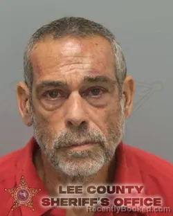 Booking photo from Lee County, Florida