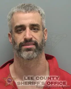 Booking photo from Lee County, Florida