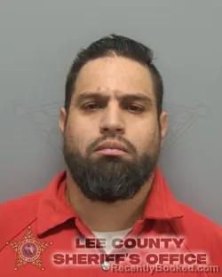 Booking photo from Lee County, Florida