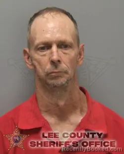 Booking photo from Lee County, Florida