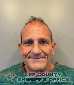 Booking photo from Lee County, Florida