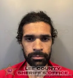 Booking photo from Lee County, Florida