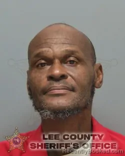Booking photo from Lee County, Florida