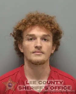 Booking photo from Lee County, Florida