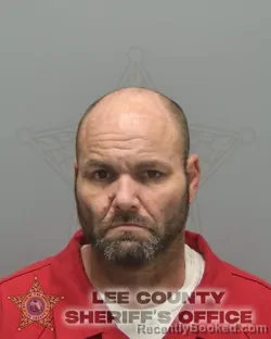 Booking photo from Lee County, Florida