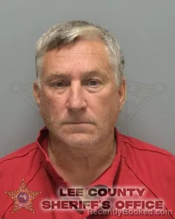 Booking photo from Lee County, Florida