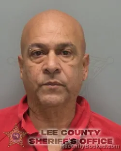 Booking photo from Lee County, Florida