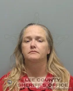 Booking photo from Lee County, Florida