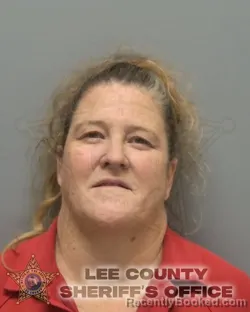 Booking photo from Lee County, Florida