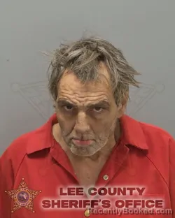 Booking photo from Lee County, Florida