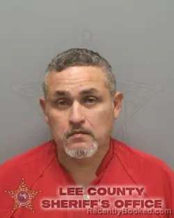 Booking photo from Lee County, Florida