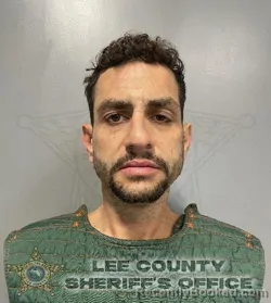 Booking photo from Lee County, Florida