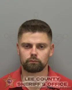 Booking photo from Lee County, Florida