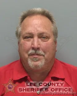 Booking photo from Lee County, Florida