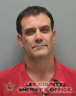 Booking photo from Lee County, Florida