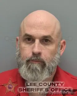 Booking photo from Lee County, Florida