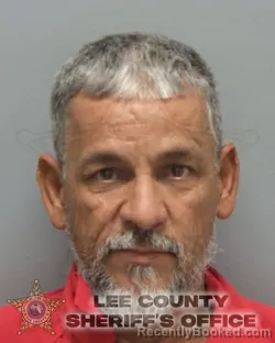 Booking photo from Lee County, Florida