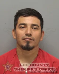 Booking photo from Lee County, Florida
