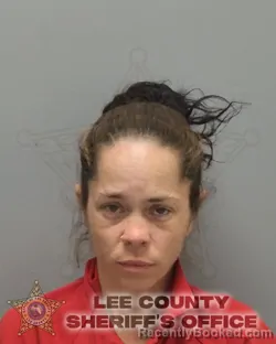 Booking photo from Lee County, Florida