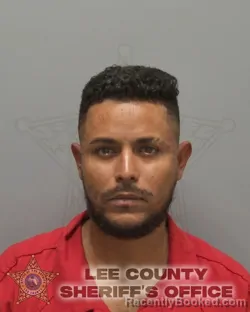 Booking photo from Lee County, Florida