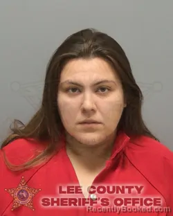 Booking photo from Lee County, Florida