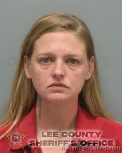 Booking photo from Lee County, Florida