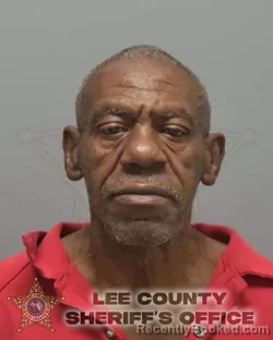 Booking photo from Lee County, Florida
