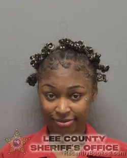 Booking photo from Lee County, Florida