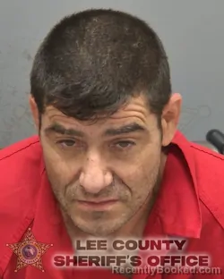 Booking photo from Lee County, Florida