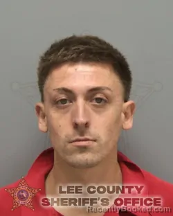 Booking photo from Lee County, Florida