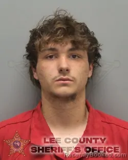 Booking photo from Lee County, Florida