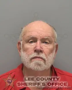 Booking photo from Lee County, Florida