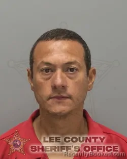 Booking photo from Lee County, Florida