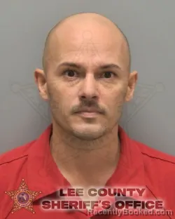Booking photo from Lee County, Florida