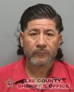 Booking photo from Lee County, Florida